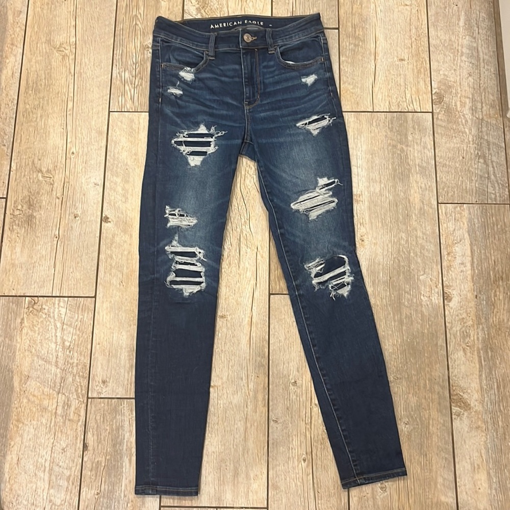American Eagle Next Level Stretch High Rise Jegging Size 8